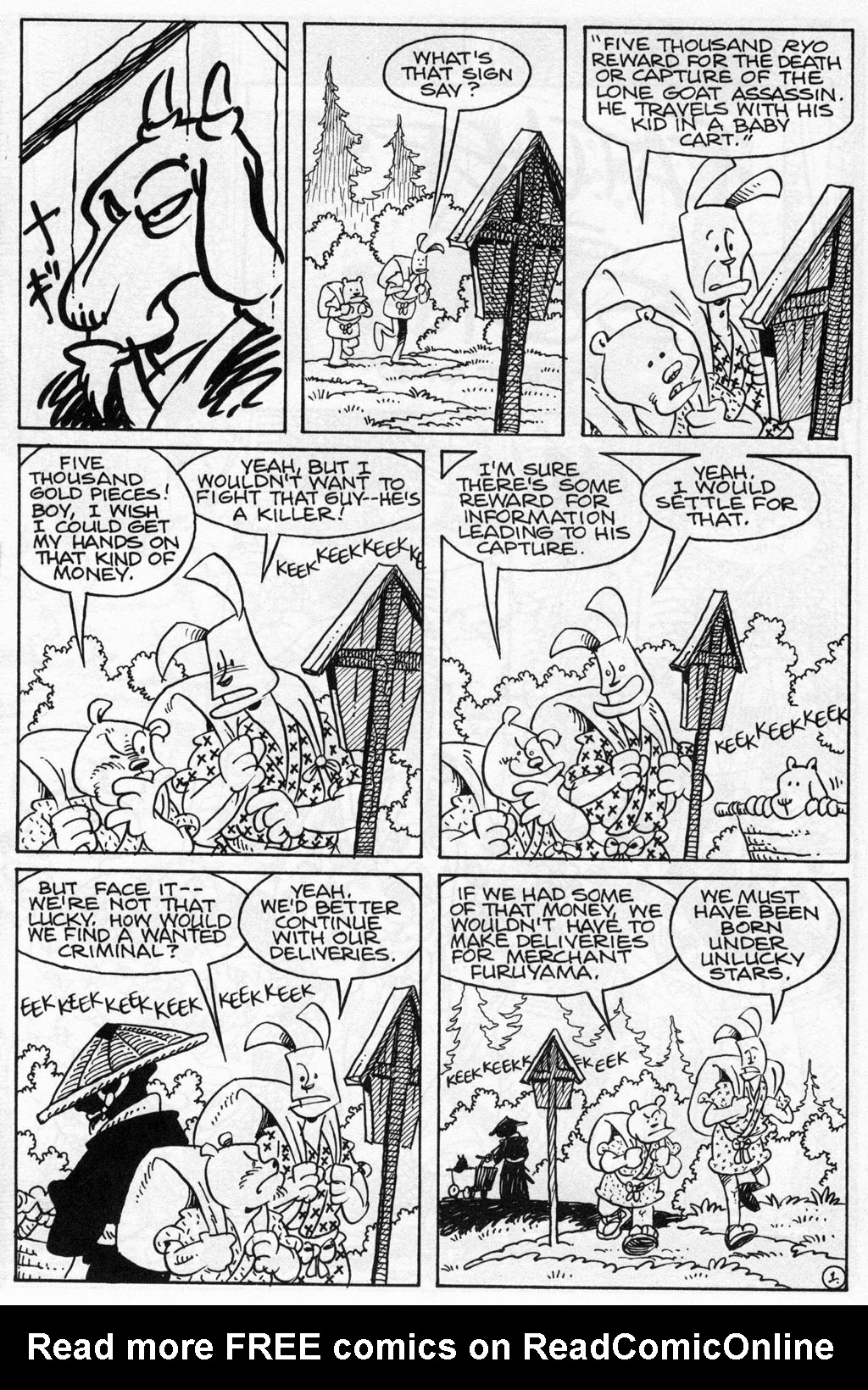 Read online Usagi Yojimbo (1996) comic -  Issue #69 - 3