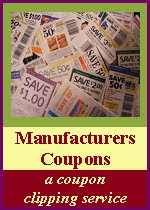 Maufacturers coupons