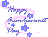 Happy Grandparents Day Word Art