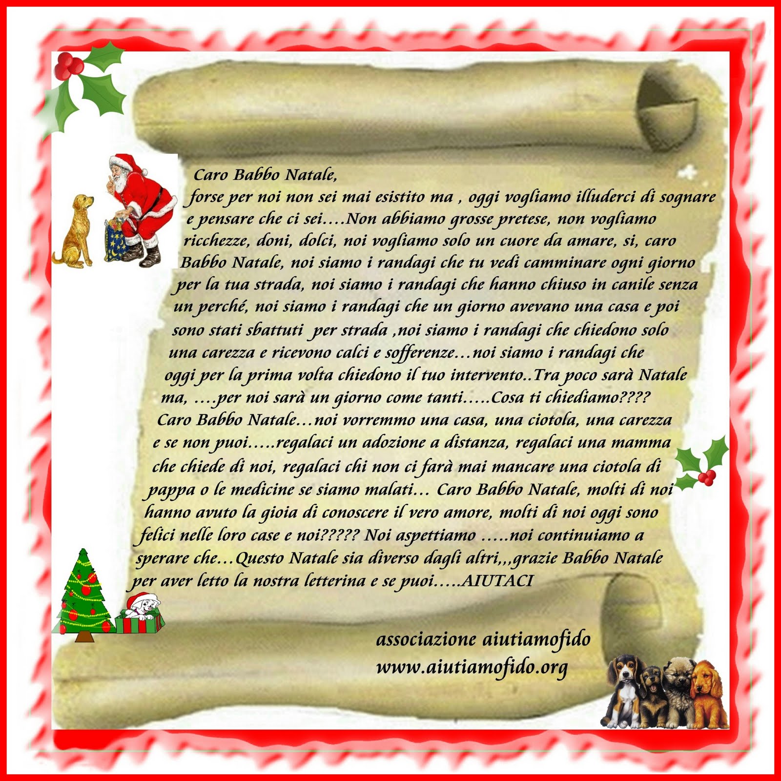 Lettera Per Spiegare Che Babbo Natale Non Esiste