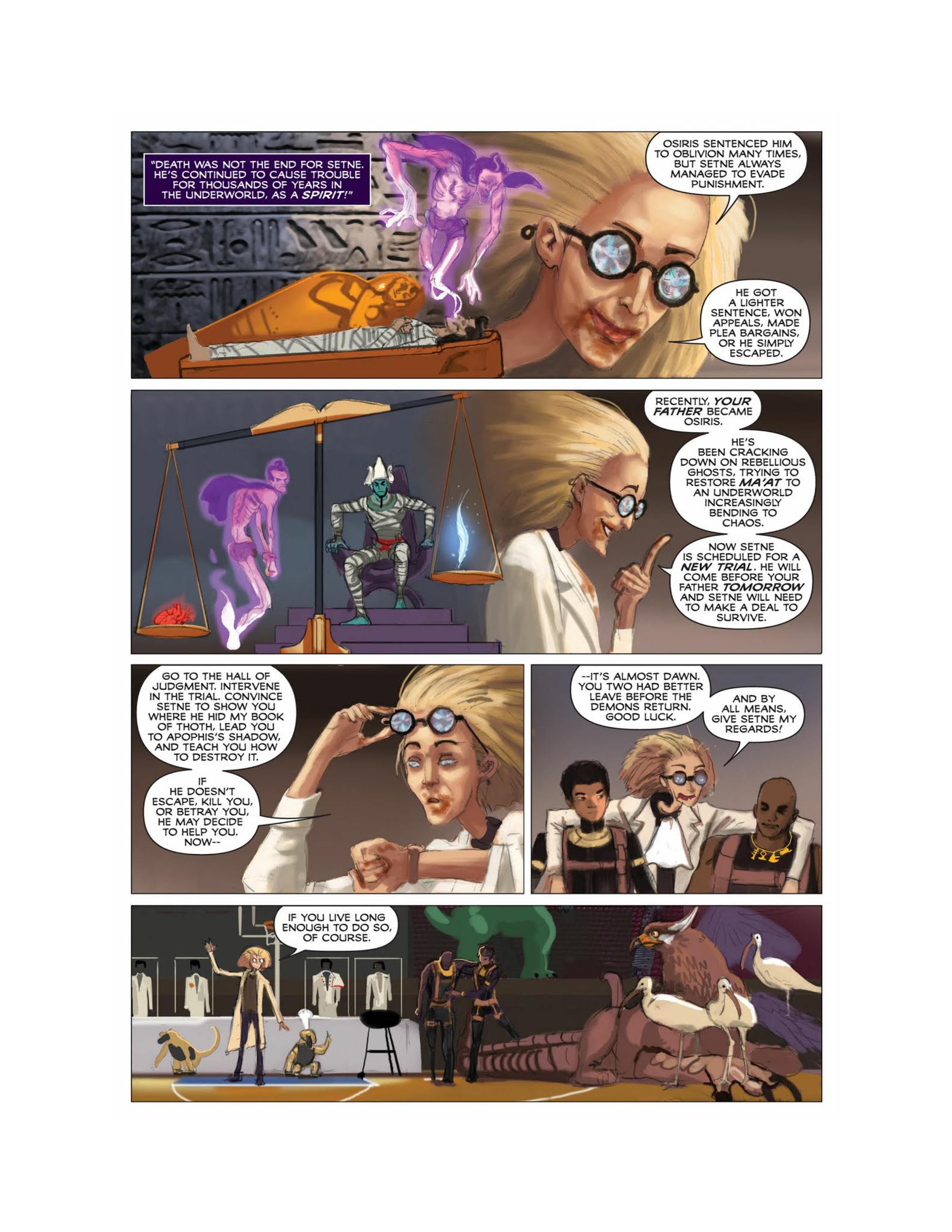 Read online The Kane Chronicles comic -  Issue # TPB 3 (Part 1) - 53