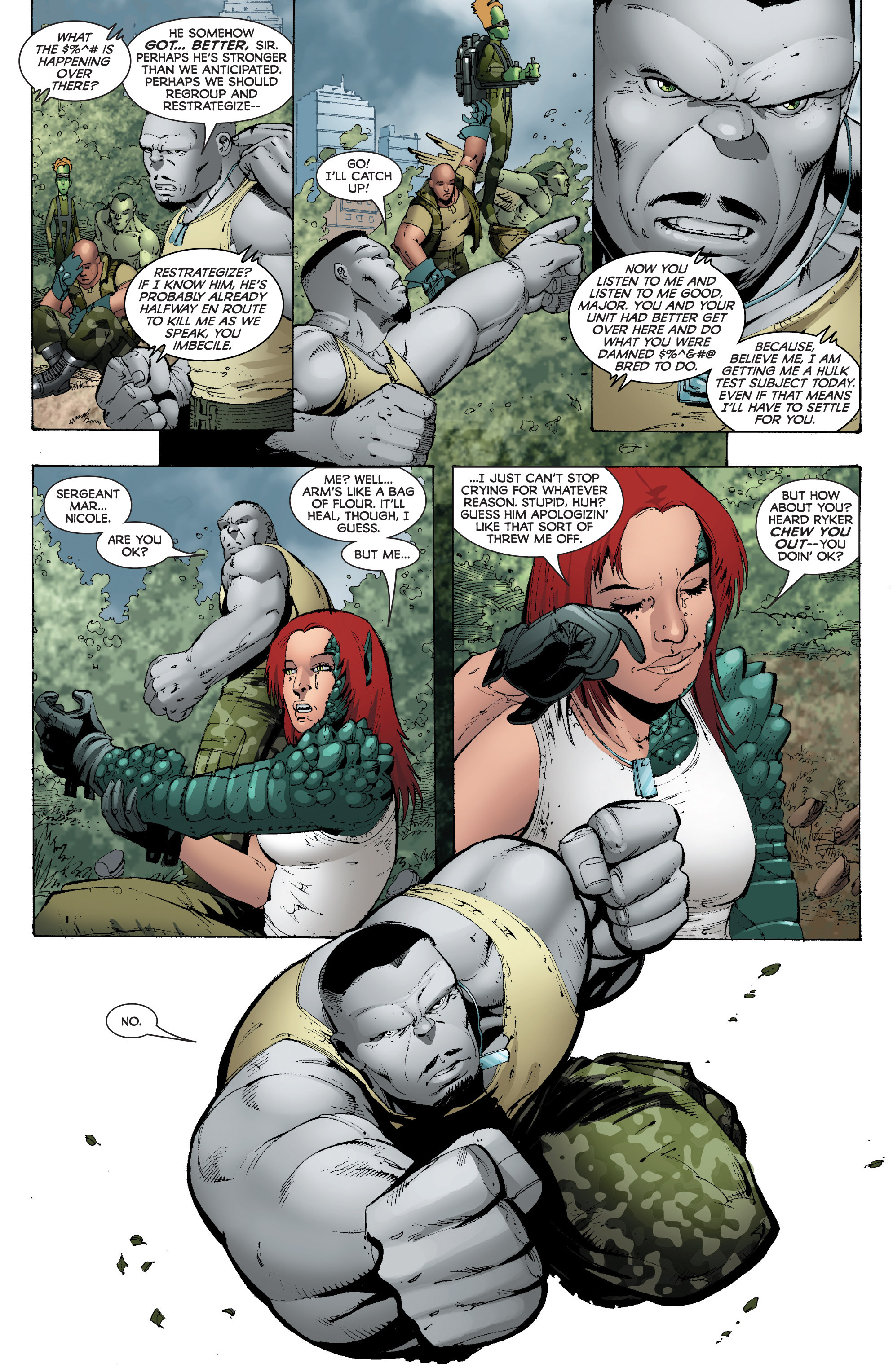 Read online World War Hulk: Gamma Corps comic -  Issue #4 - 14