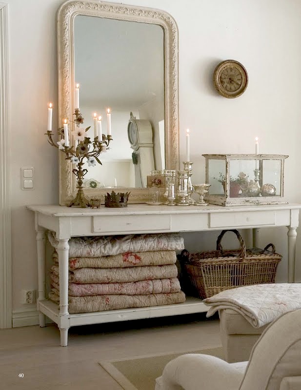 Vintage chic: Inspirasjon: Stue/ inspiration: living room