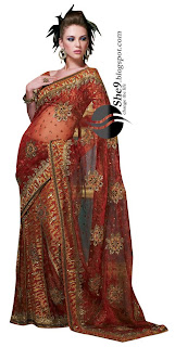stylish and glamour saree Designs ~ She9 | Change the Life Style