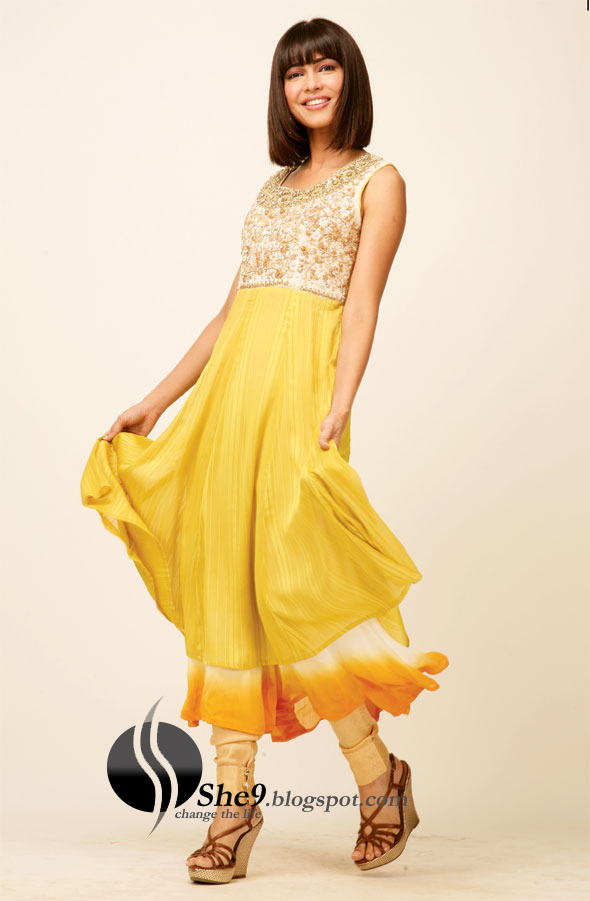 beautiful frock style