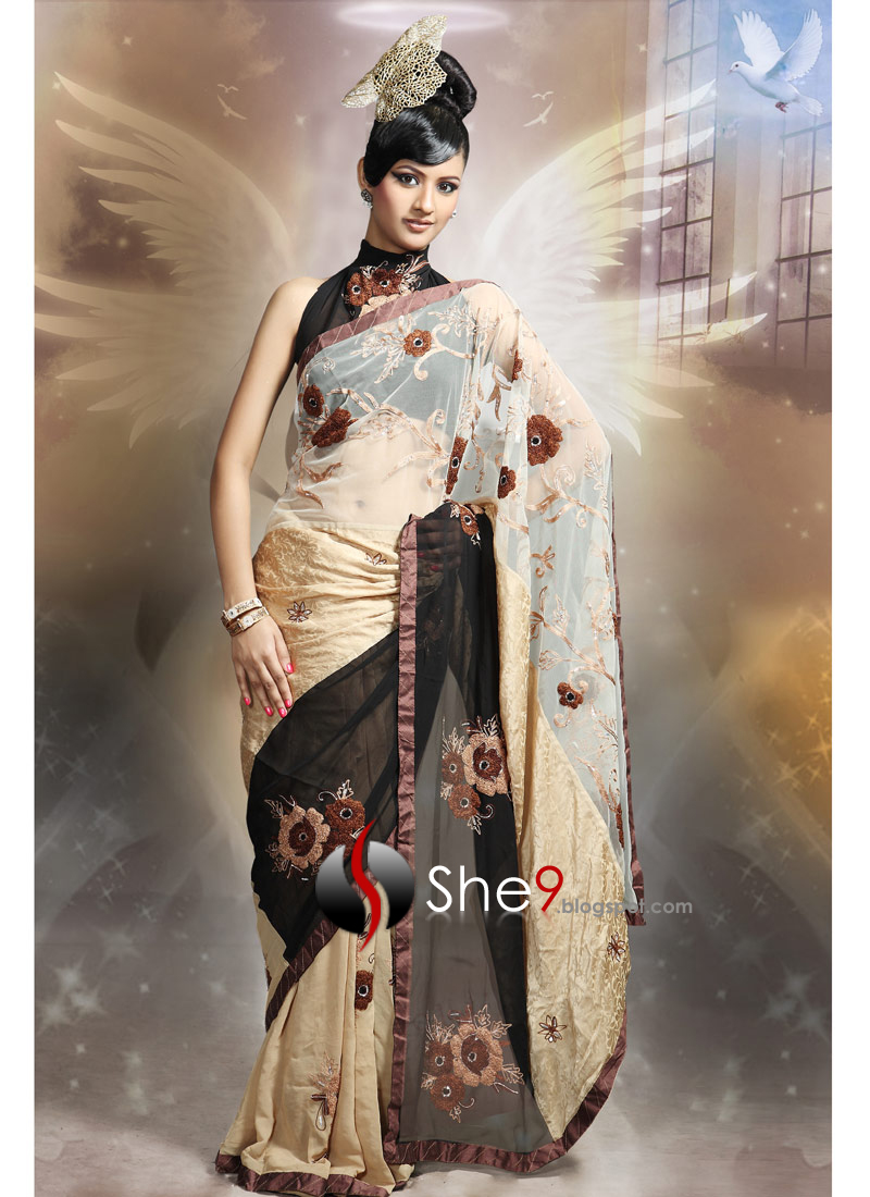 Butterfly Saree Latest Butterfly Fashion Saree Designs She9