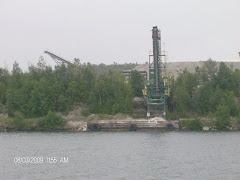 Quarry closed for the August Holiday. Killarney, ON