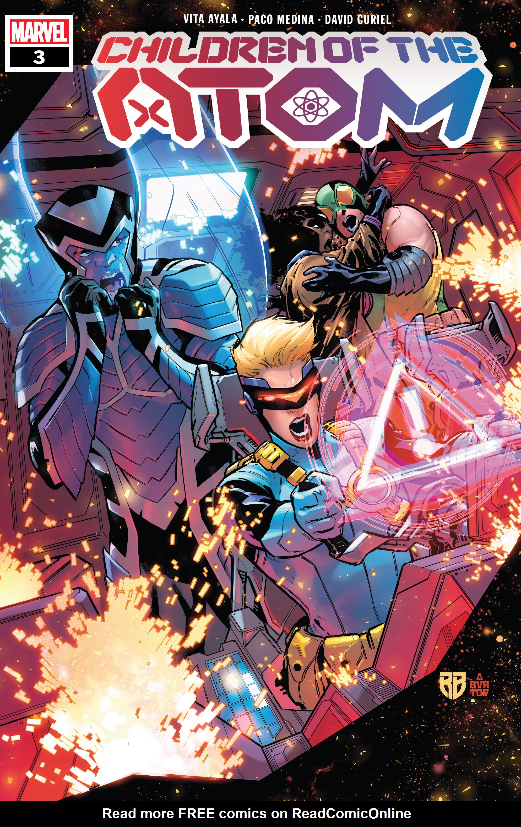Read online Children Of The Atom comic -  Issue #3 - 1
