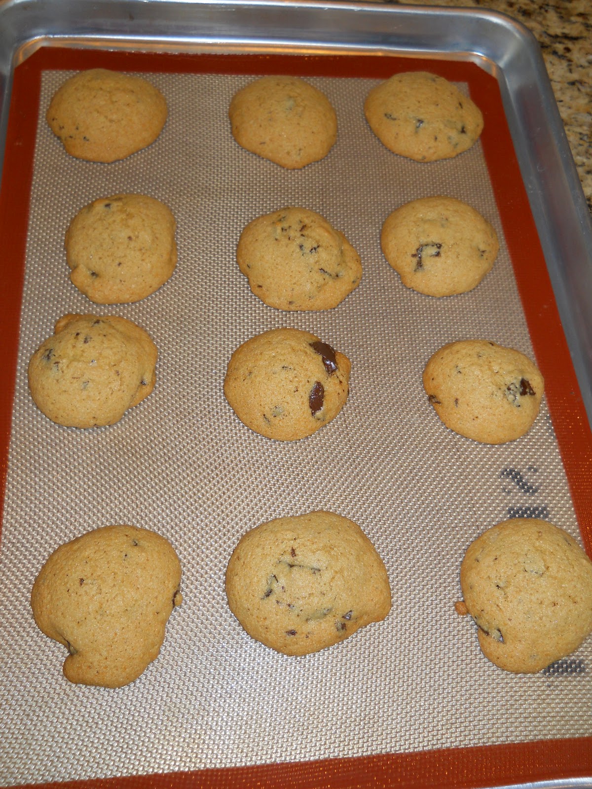 The Green Jello Diaries Whole Wheat Agave Chocolate Chip Cookies