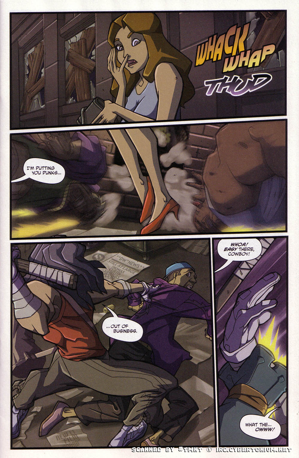 Read online Teenage Mutant Ninja Turtles (2003) comic -  Issue #4 - 9