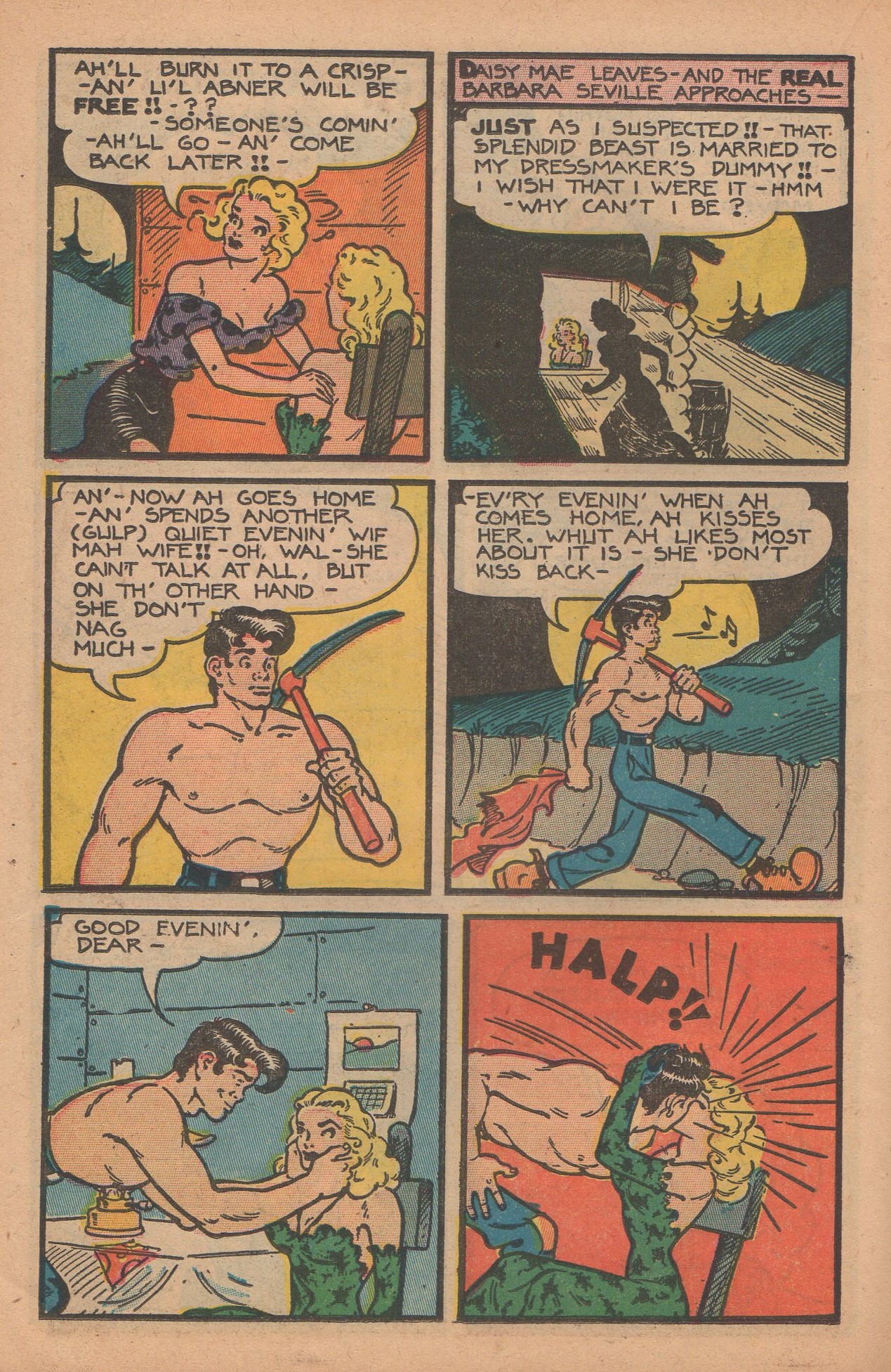 Read online Li'l Abner Comics comic -  Issue #62 - 32