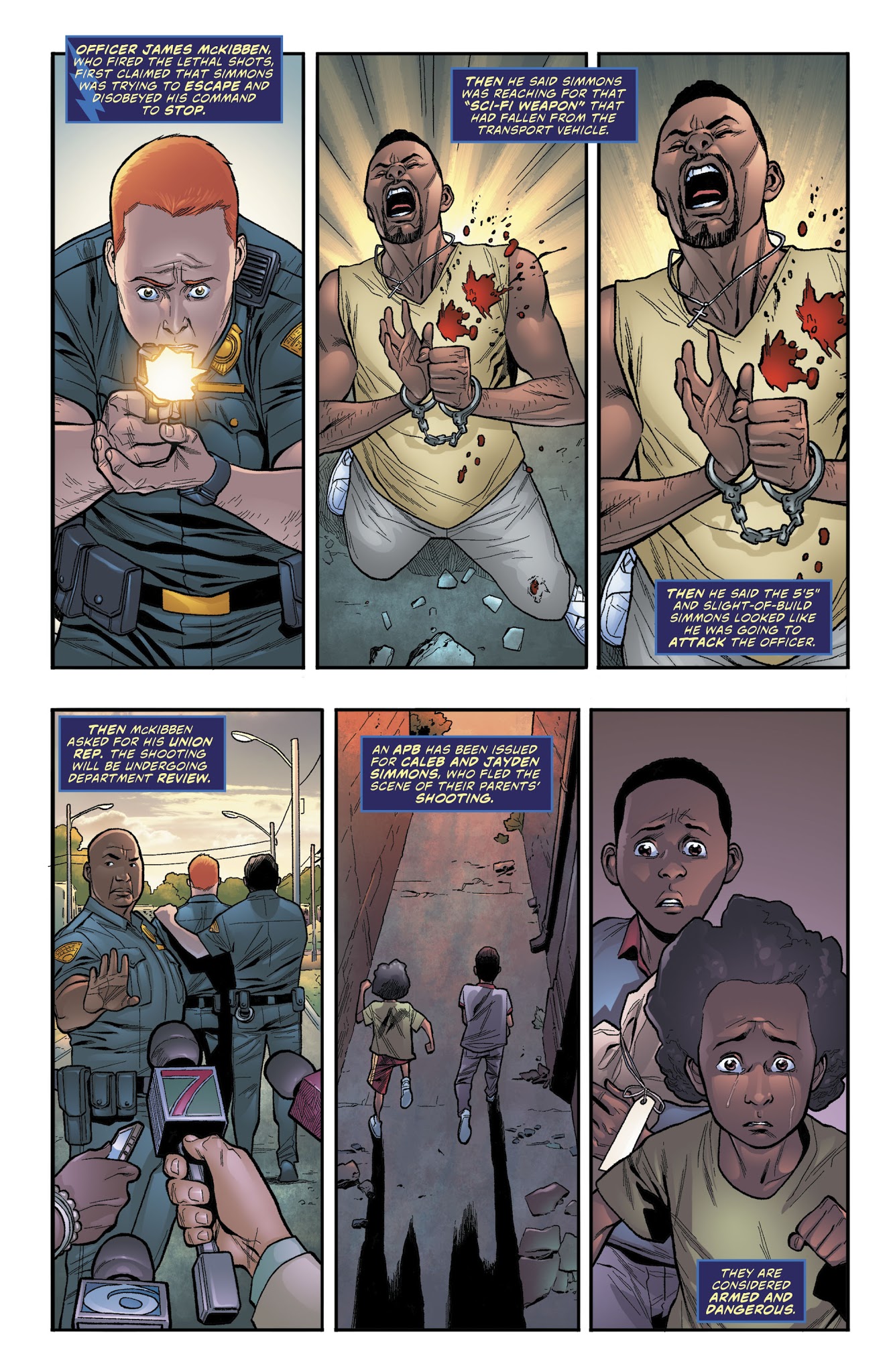 Read online Black Lightning: Cold Dead Hands comic -  Issue #3 - 6