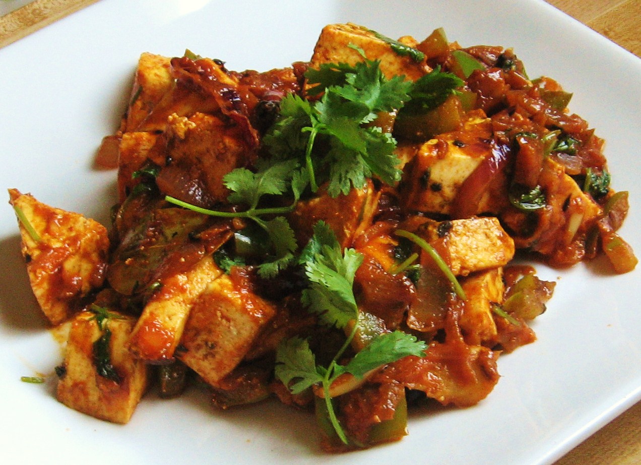 Recipe Rendezvous KADAI PANEER/ STIR FRIED COTTAGE CHEESE