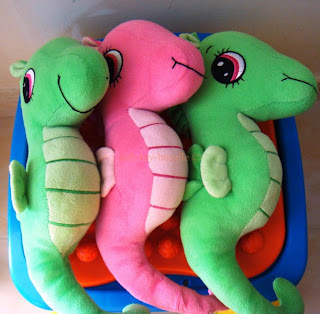 item  p38 # cute green sea dragon (M) SOLD