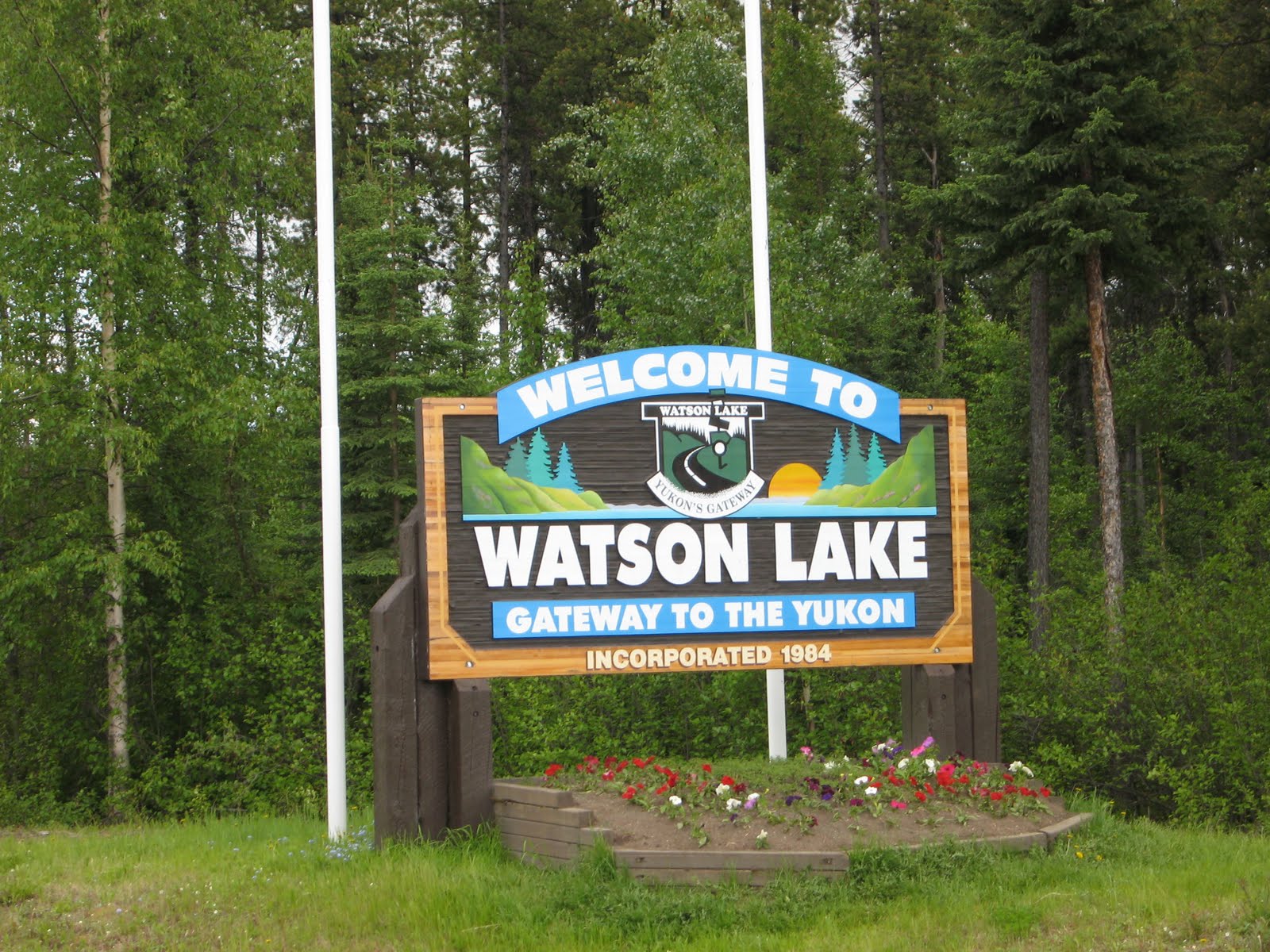 Teacup Lane Alaska Hwy Watson Lake, Yukon