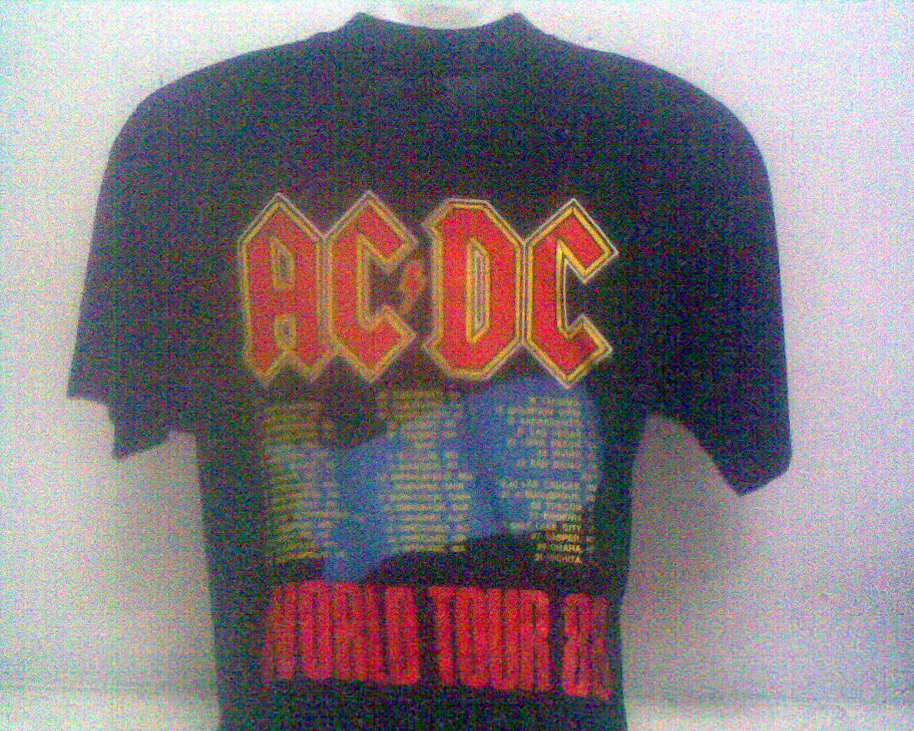 nothing but bundle clothing: vintage AC DC heat seeker tour 1988 t ...