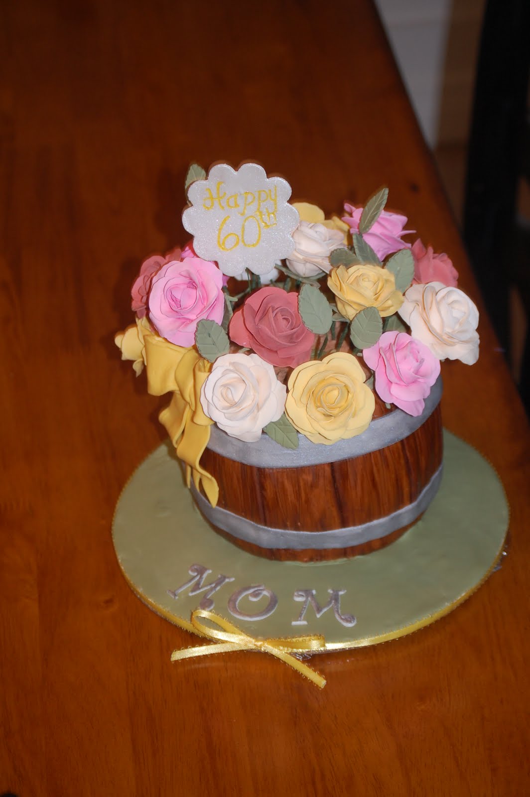 A Piece of Cake!: My Mother-In-Law's 60th Birthday Cake