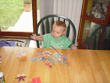 The artist at work.