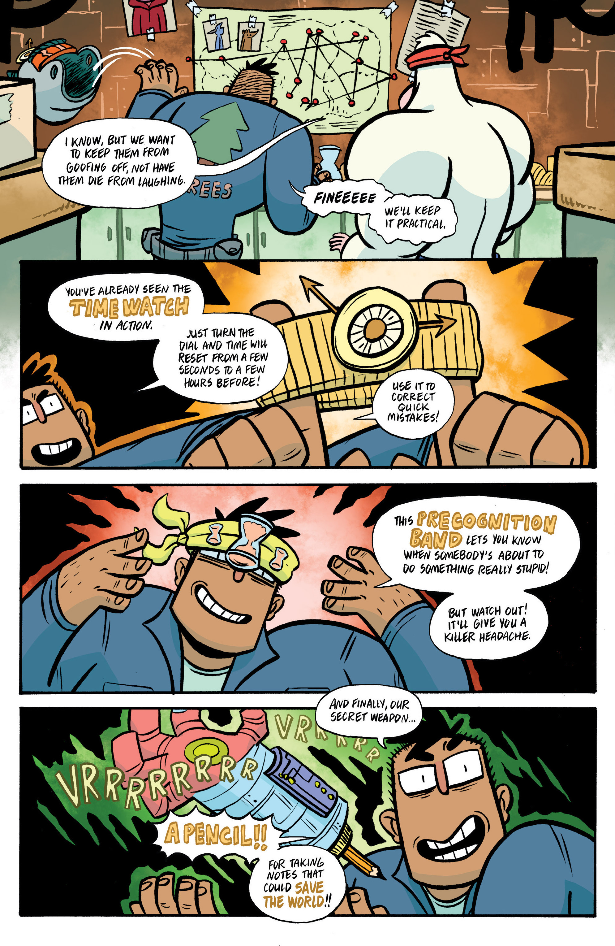 Read online Regular Show: Skips comic -  Issue #4 - 7