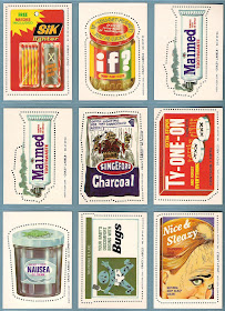 The Fleer Sticker Project: 1979 Fleer Crazy Labels