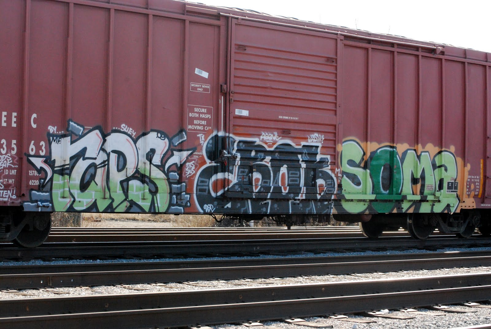 Troy's Photo Blog Freight Train Graffiti