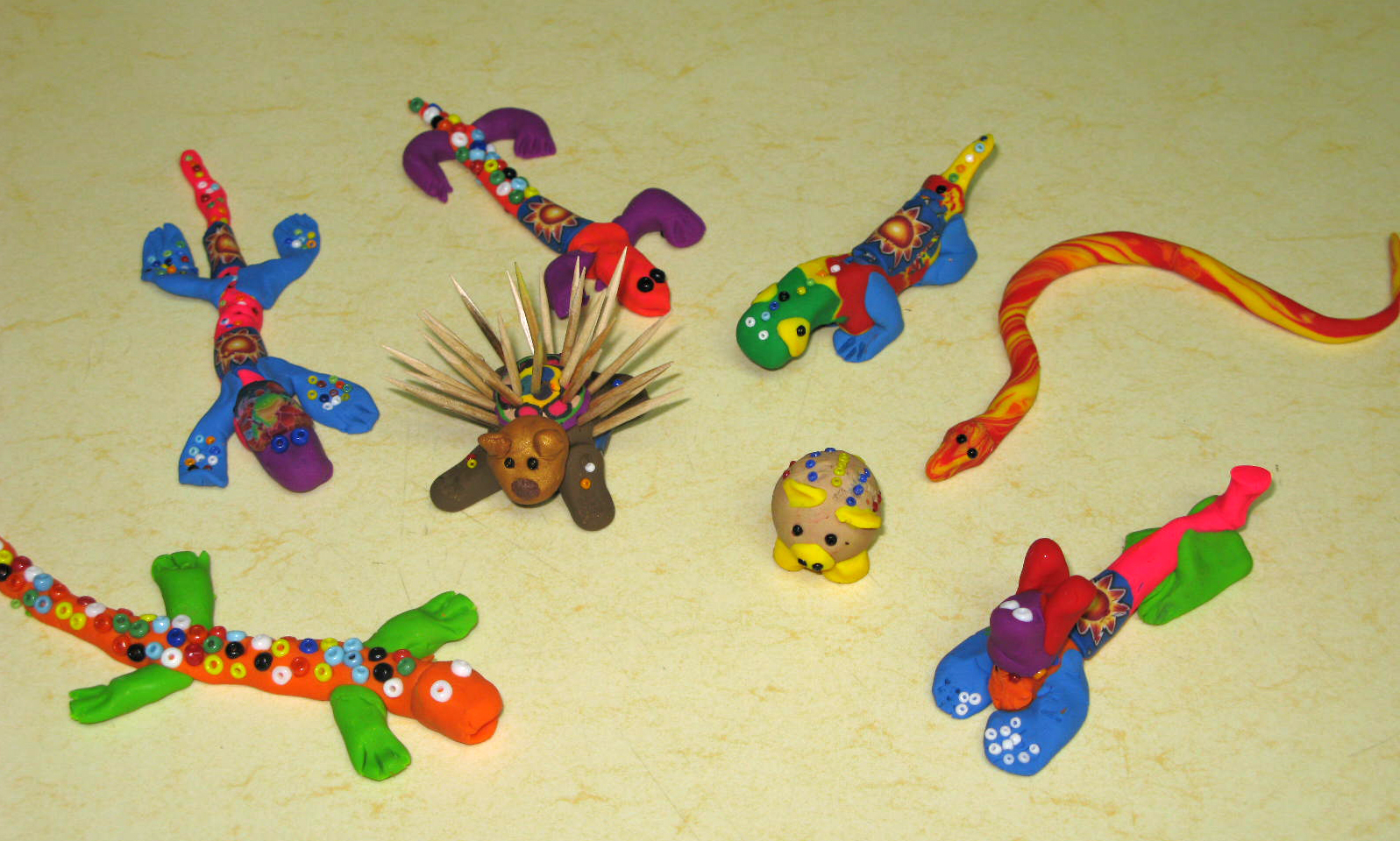 Art Start: Continuing the Oaxacan Animal theme...