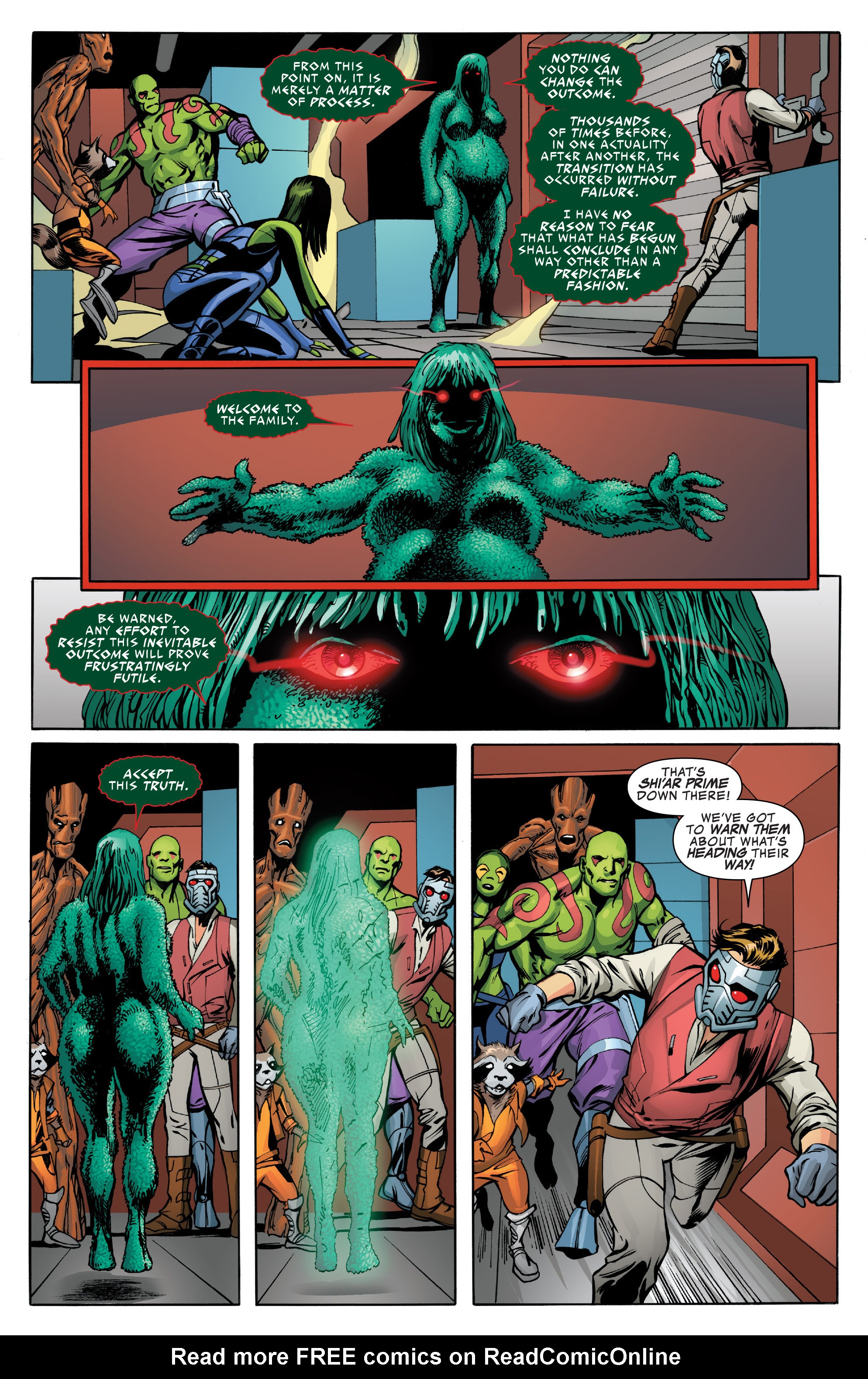 Read online Guardians of the Galaxy: Mother Entropy comic -  Issue #3 - 19