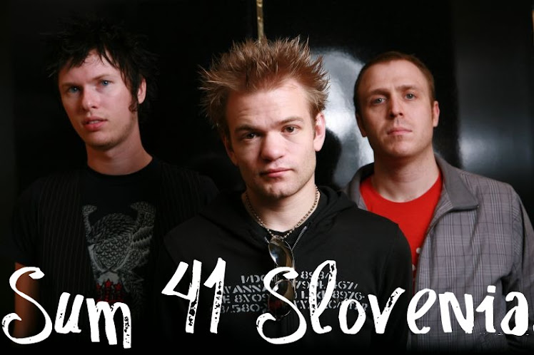 Sum 41 Slovenia : The Official Blog