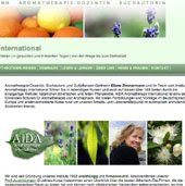 Meine Aromatherapie-Website<br>my website about aromatherapy