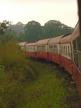 Arrivée à Yaoundé en train