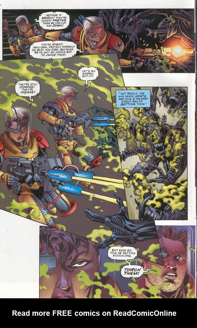 Read online Aliens: Xenogenesis comic -  Issue #4 - 6