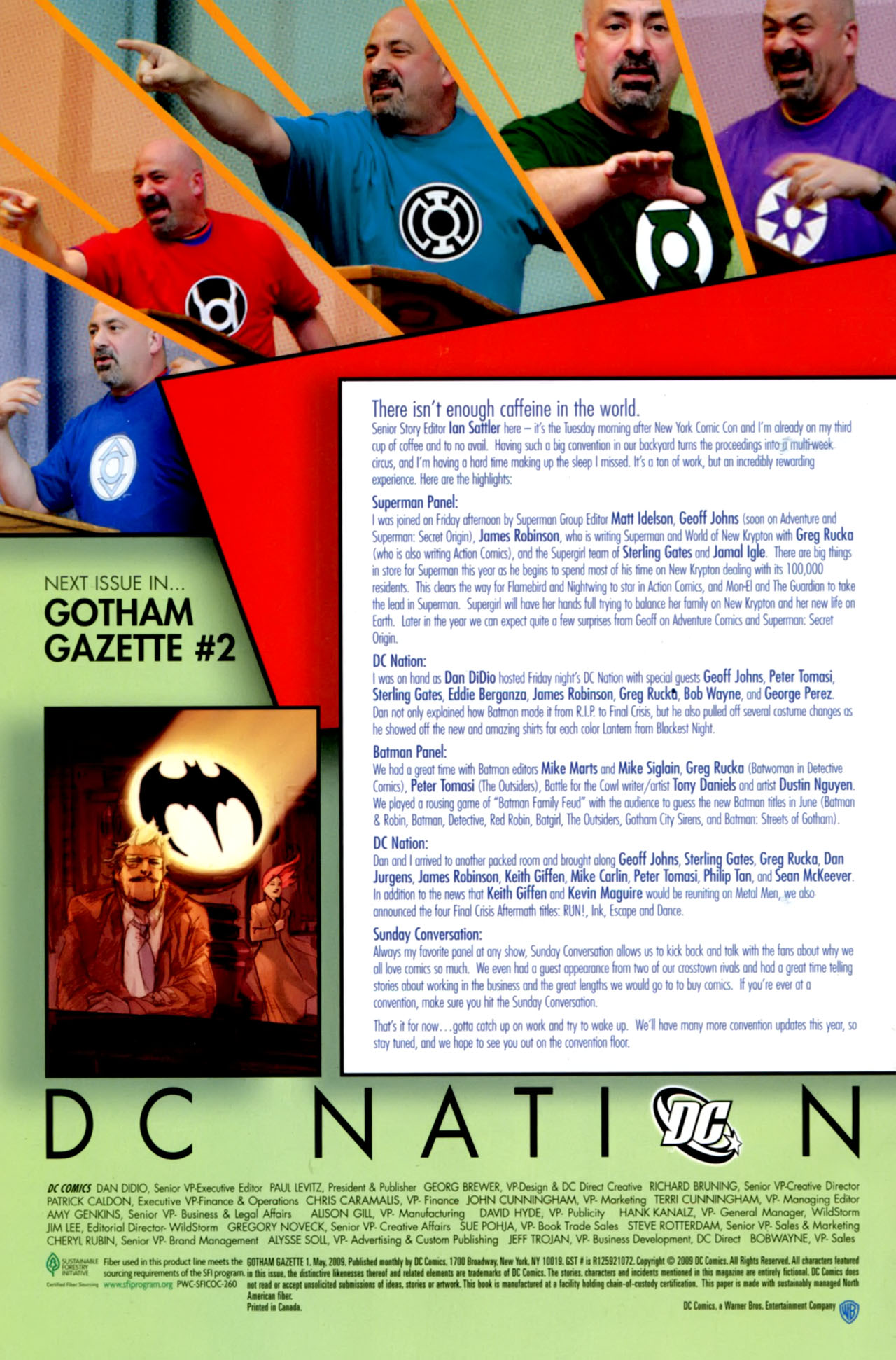 Read online Gotham Gazette comic -  Issue # Issue Batman Dead - 24
