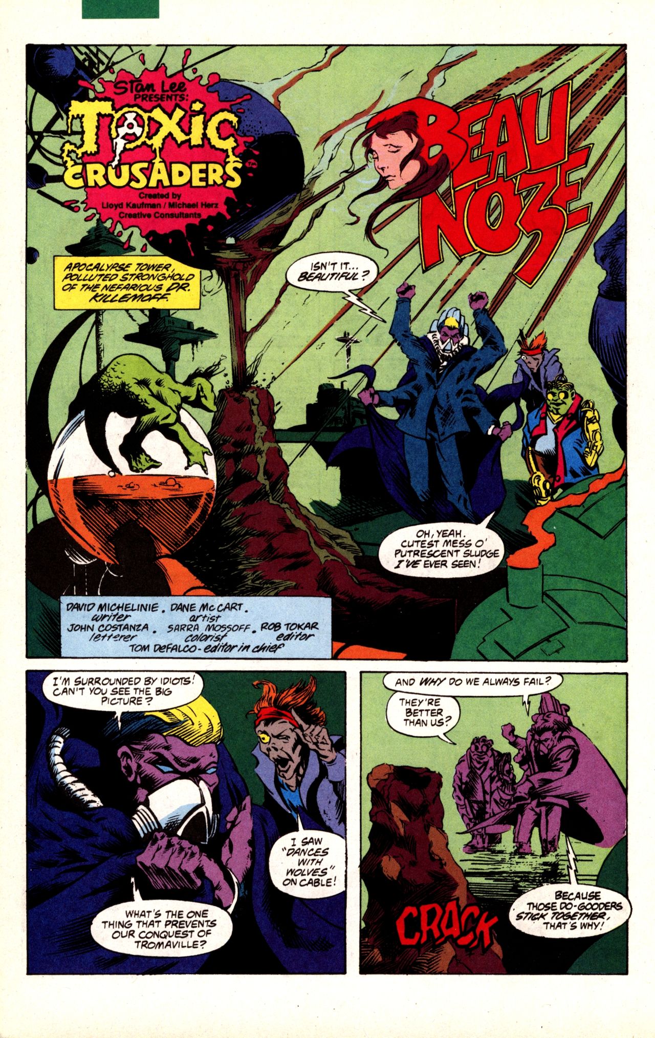 Read online Toxic Crusaders comic -  Issue #8 - 21