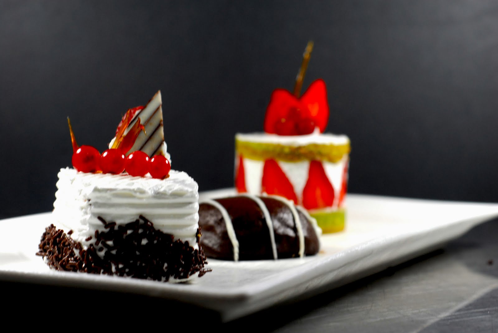 crisp and clean Food Styling Pastry and Dessert