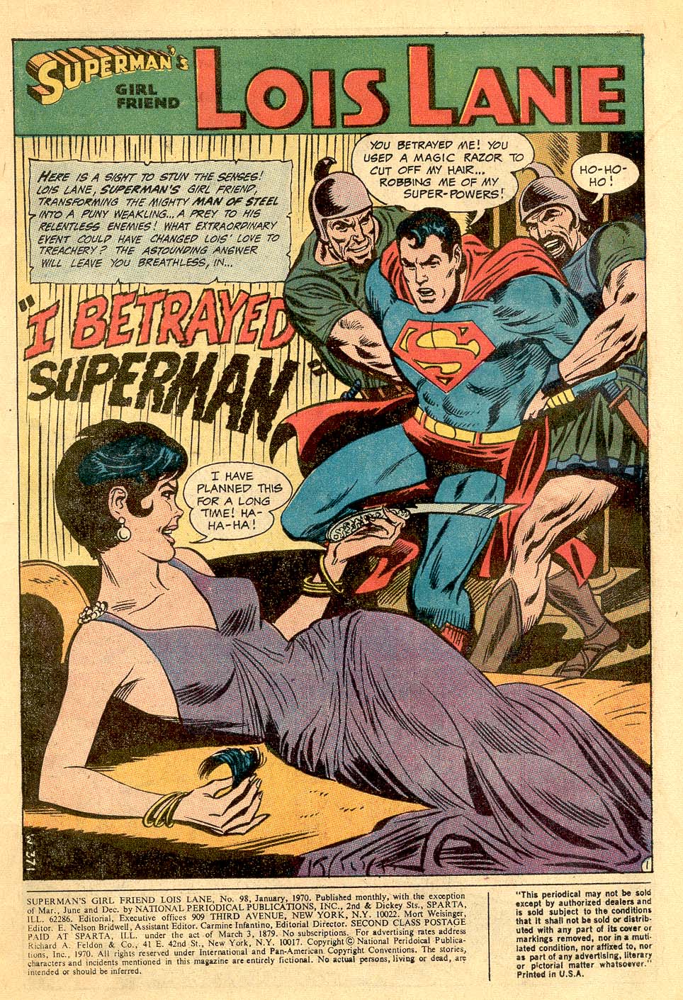 Read online Superman's Girl Friend, Lois Lane comic -  Issue #98 - 3