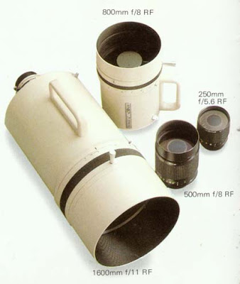 minolta md reflex lenses 1600 800 500 250