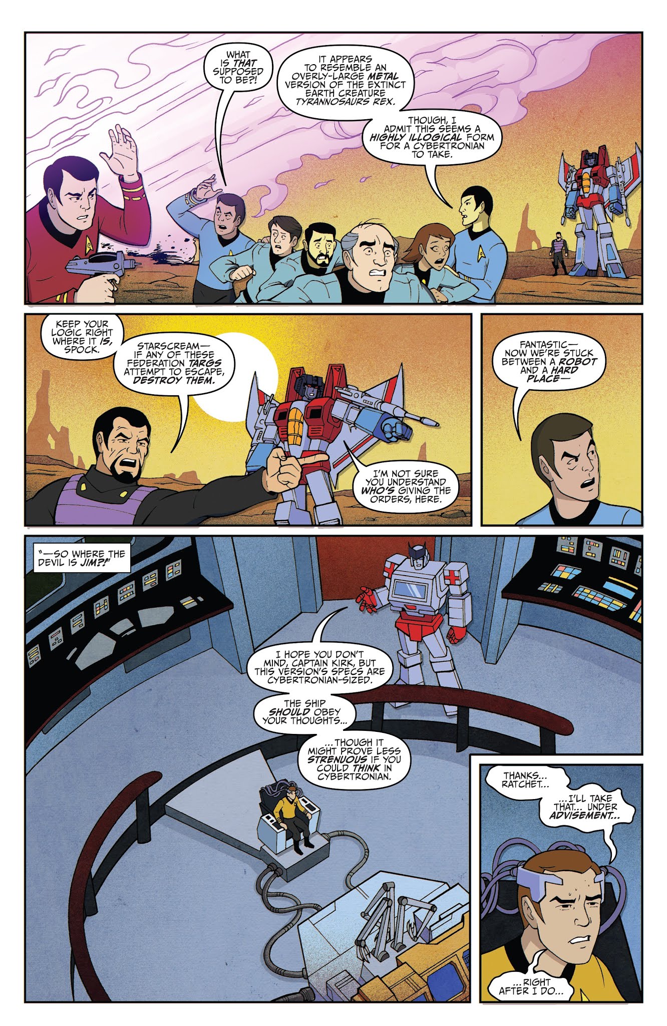 Read online Star Trek vs. Transformers comic -  Issue #3 - 15