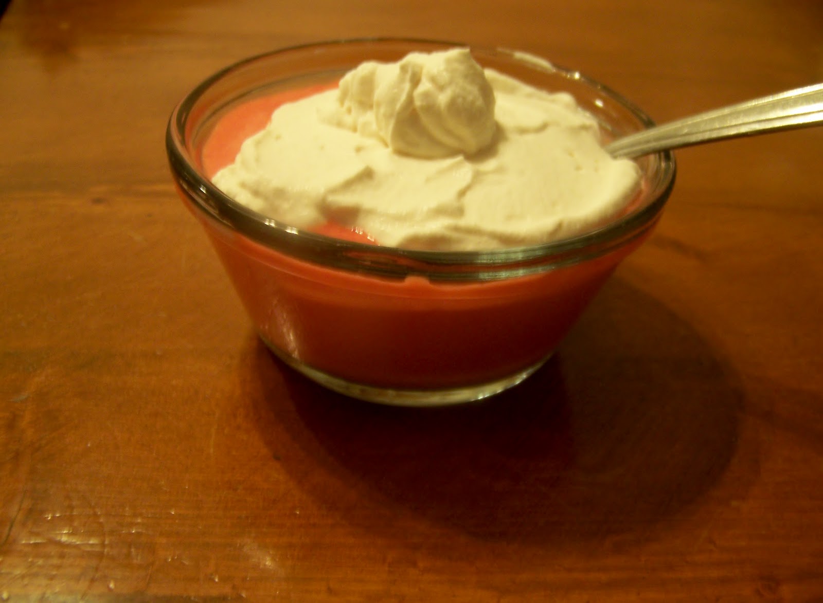 Ginny's Low Carb Kitchen Raspberry Coconut Whipped Gelatin Dessert