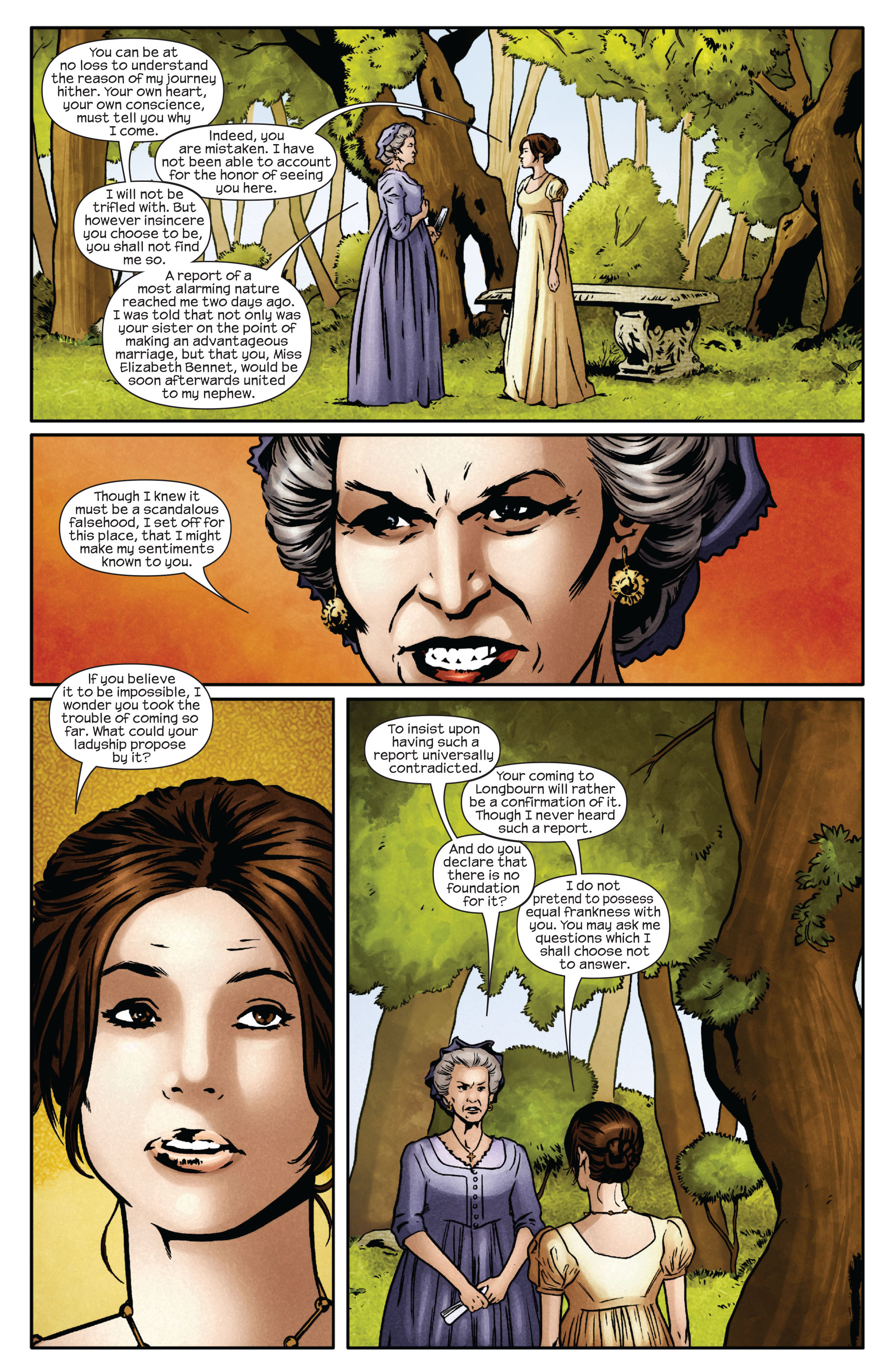 Read online Pride & Prejudice (2009) comic -  Issue #5 - 19
