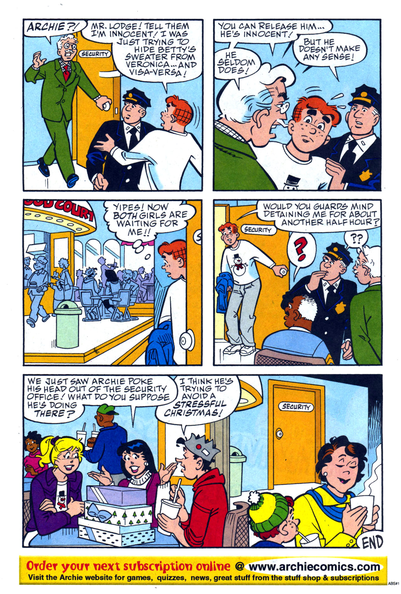 Read online Archie (1960) comic -  Issue #580 - 7