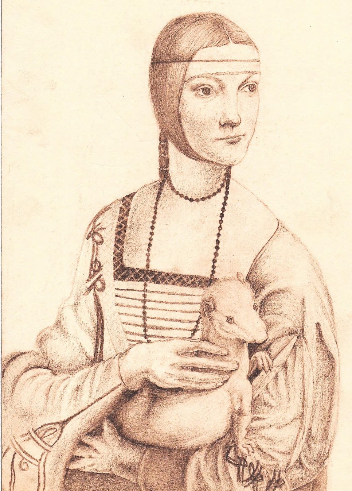 Dibujos en Lapiz: Leonardo Da Vinci: La Pintura es una ciencia