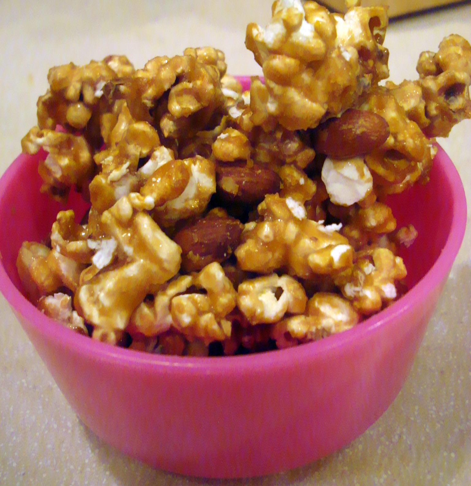 astheroshe's Caramel Nut Popcorn