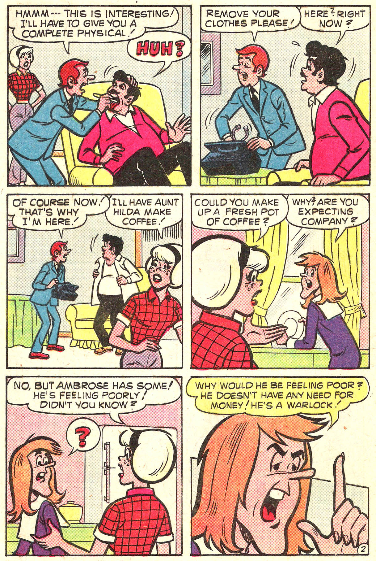 Read online Sabrina The Teenage Witch (1971) comic -  Issue #50 - 4