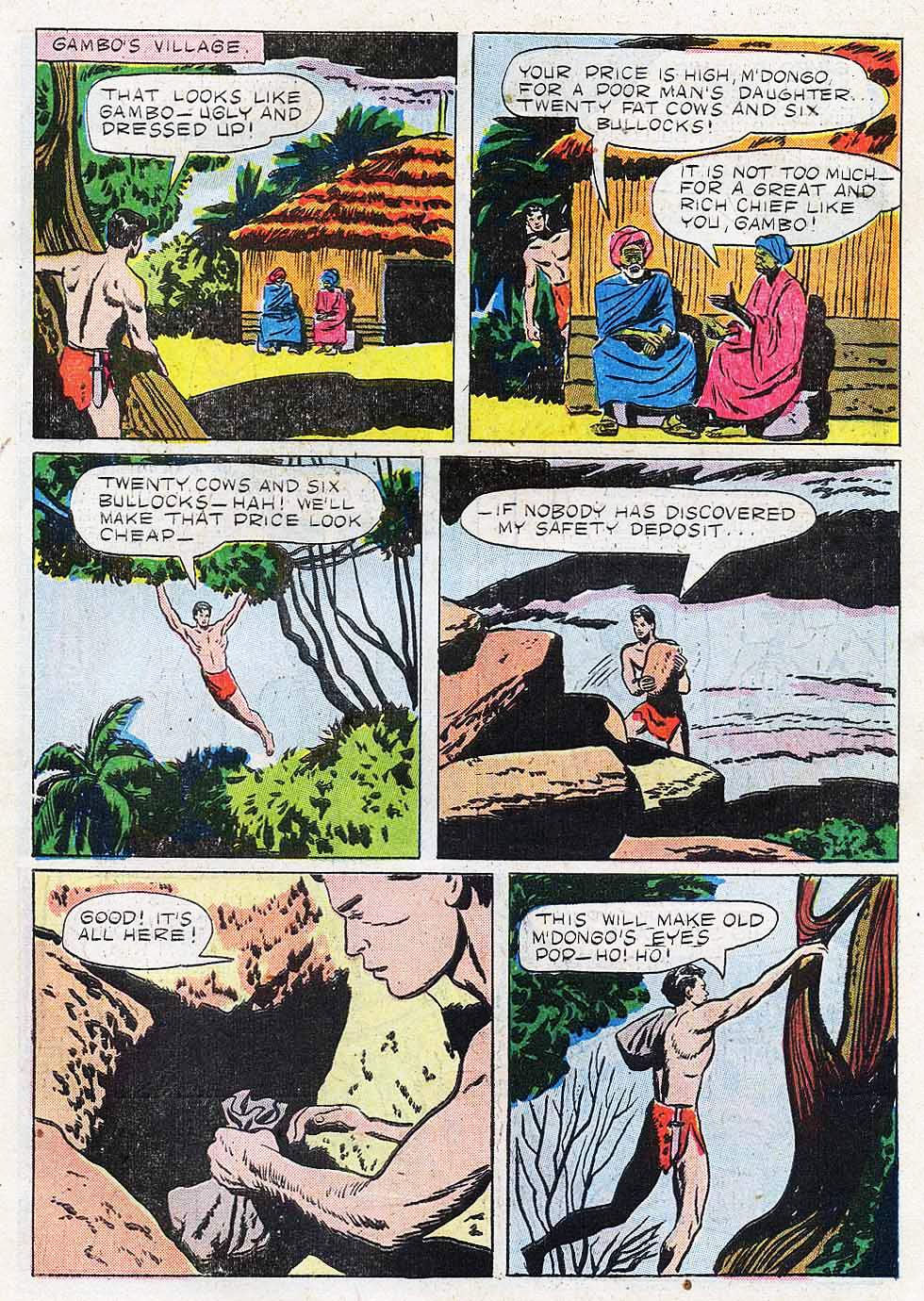 Read online Tarzan (1948) comic -  Issue #12 - 7