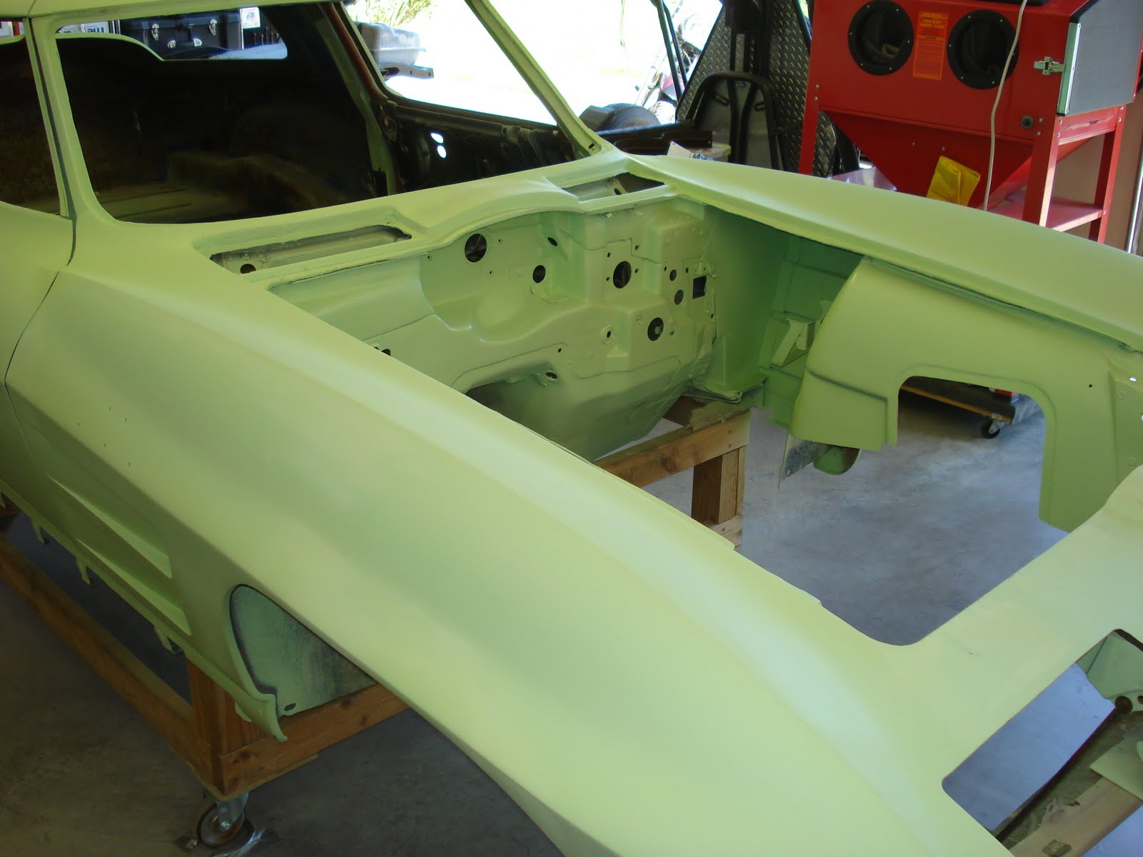 1963 Corvette Sting Ray Split Window Coupe Restoration Engine