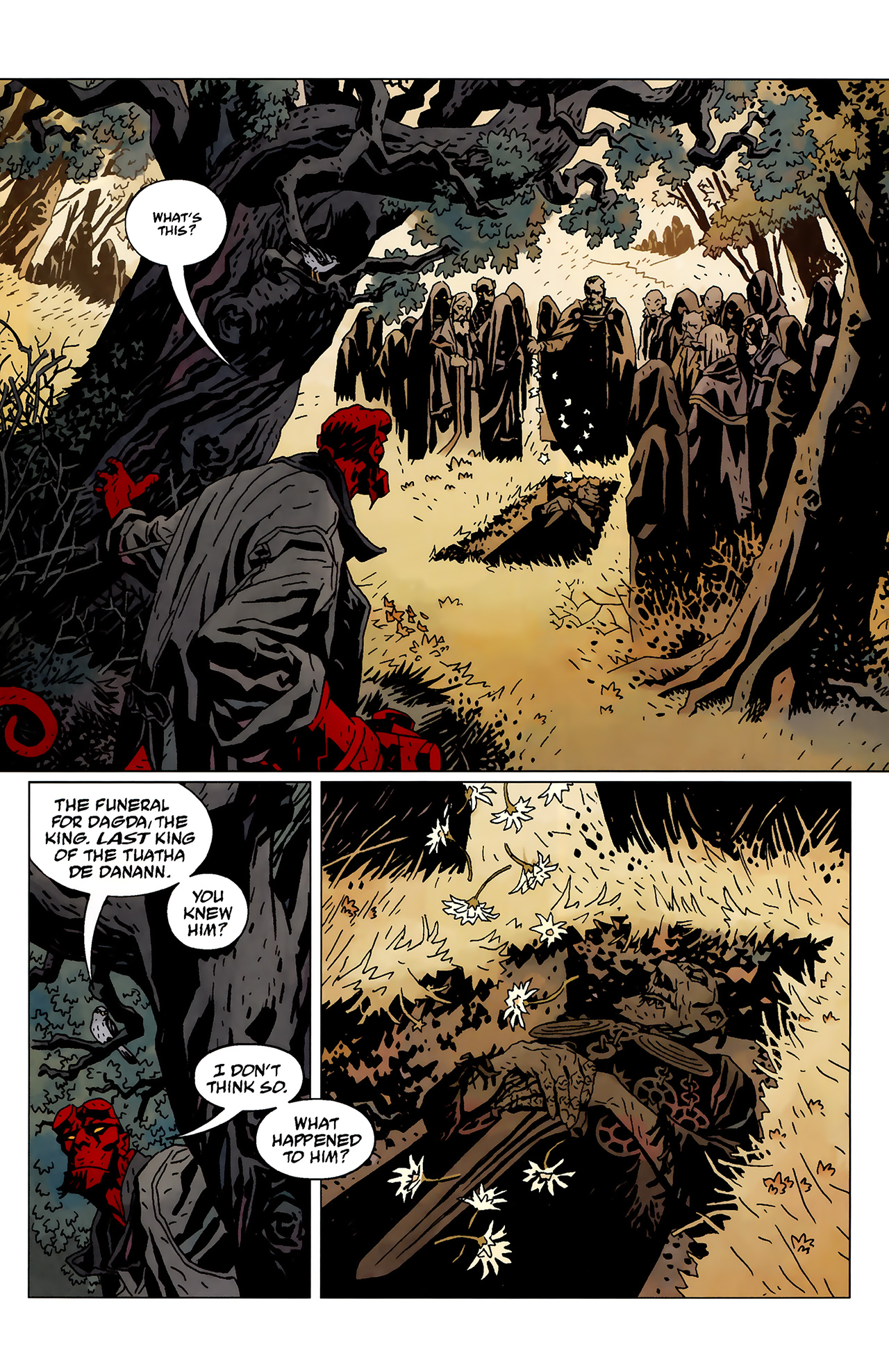 Read online Hellboy: The Wild Hunt comic -  Issue #1 - 6