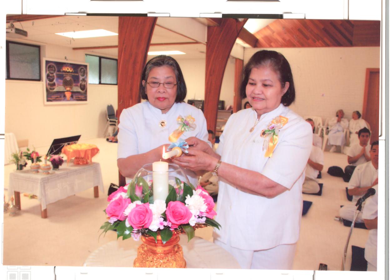 Dhammakaya Seattle Seattle Meditation Center Candle Lighting 2010
