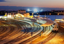 FOTO DA ESTAÇÃO DO BARREIRO Á NOITE