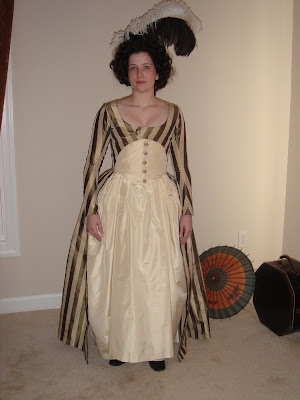 Diary of a Mantua Maker: Cut-away Gown History
