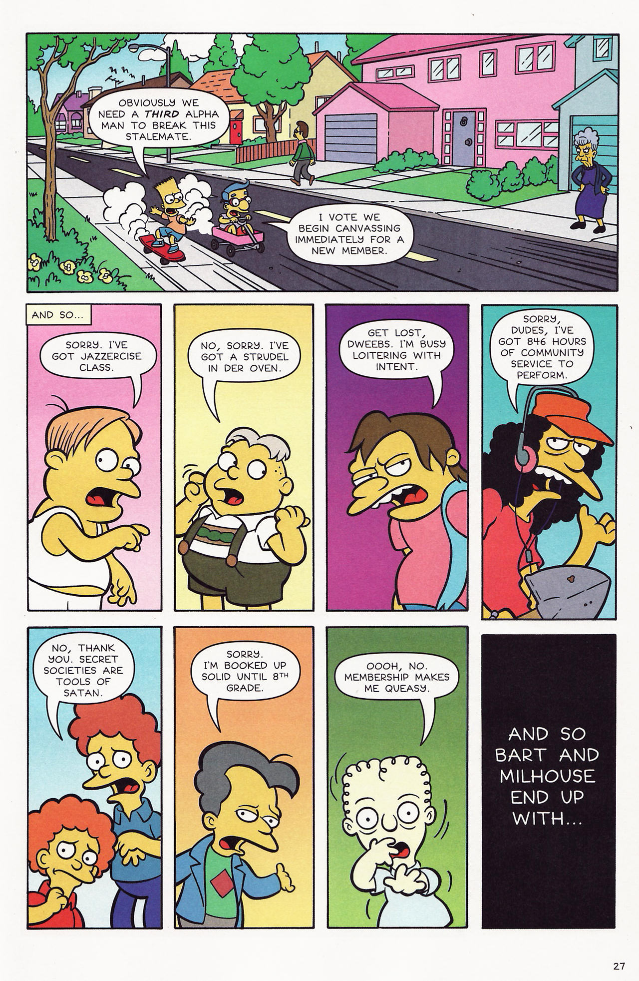 Read online Simpsons Comics Presents Bart Simpson comic -  Issue #36 - 23